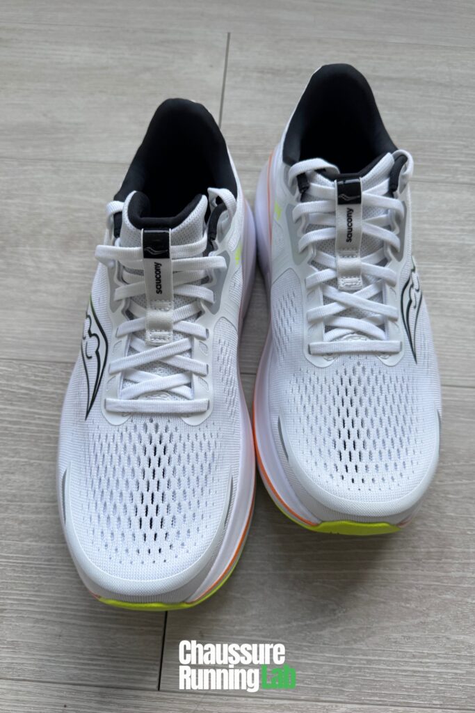 Saucony Guide 18 tige mesh technique
