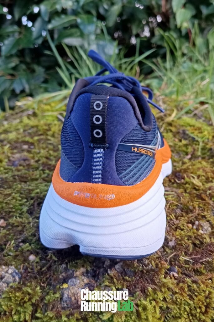 Saucony Hurricane 24 talon