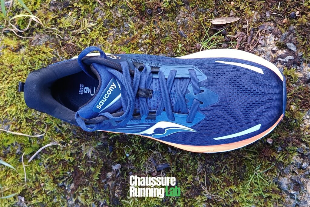 Saucony Hurricane 24 tige mesh technique