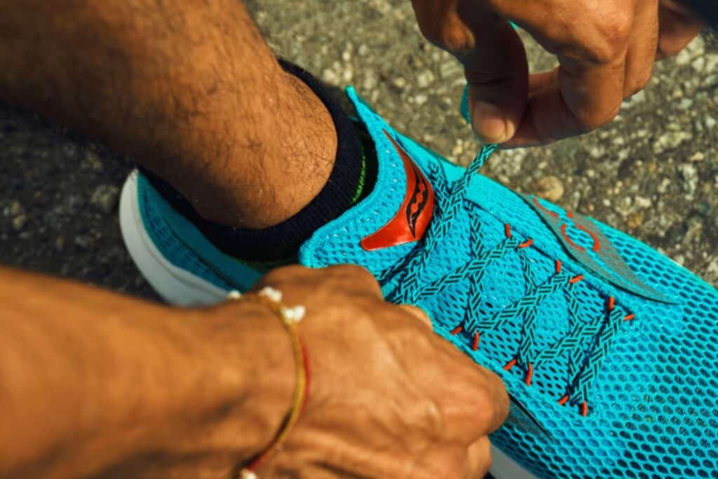 lacets et languette Saucony Kinvara 14
