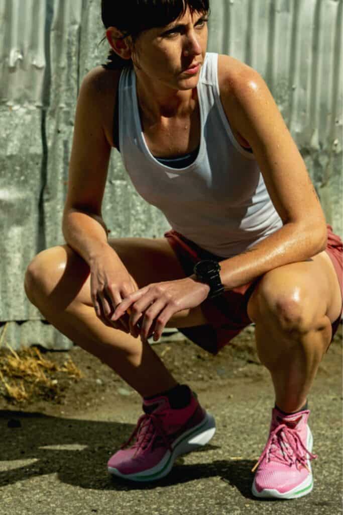 coureuse portant la Saucony Kinvara 14