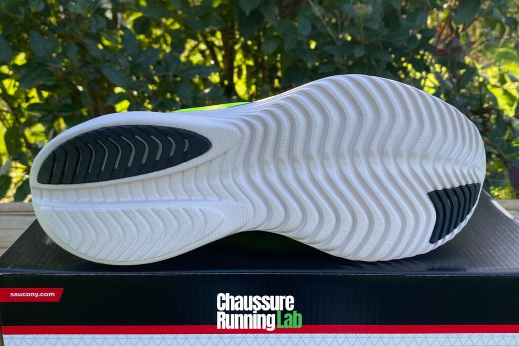 Saucony Kinvara 15 semelle extérieure caoutchouc