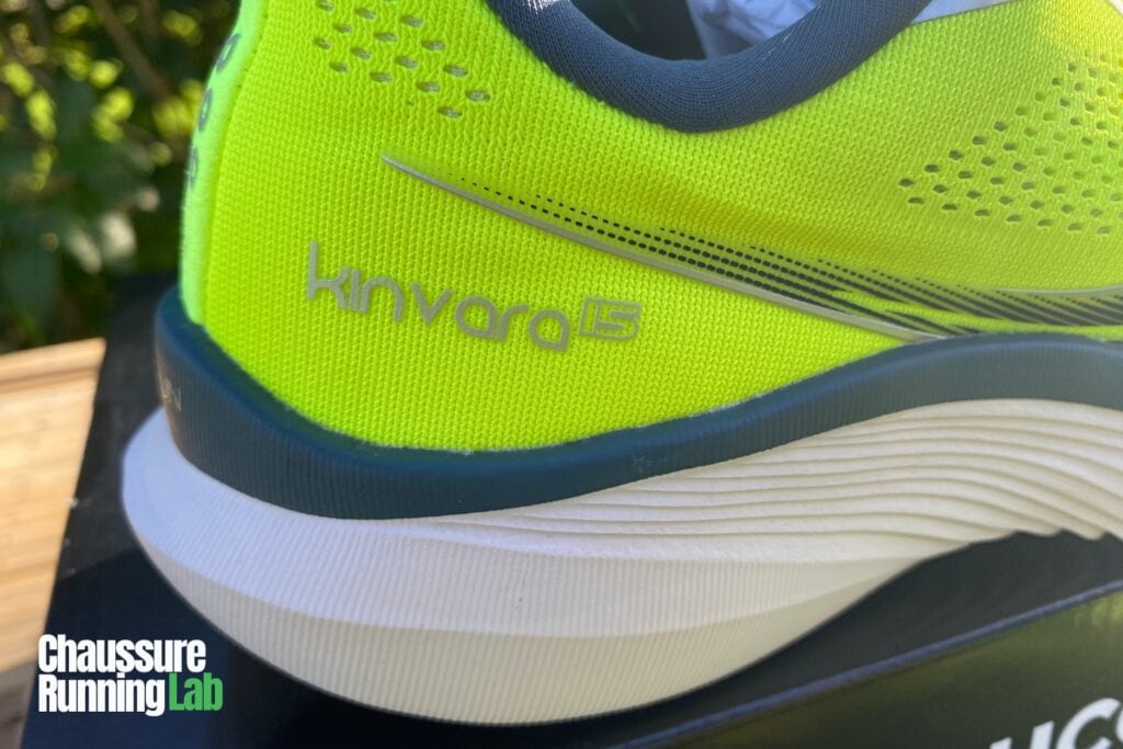 Saucony Kinvara 15 talon