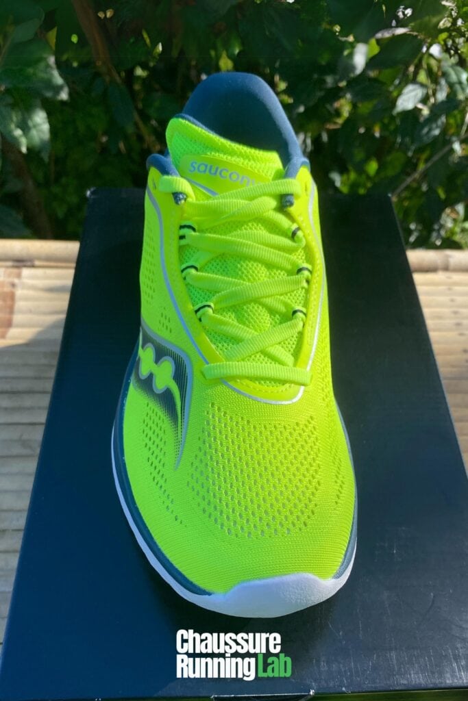 Saucony Kinvara 15 tige mesh technique