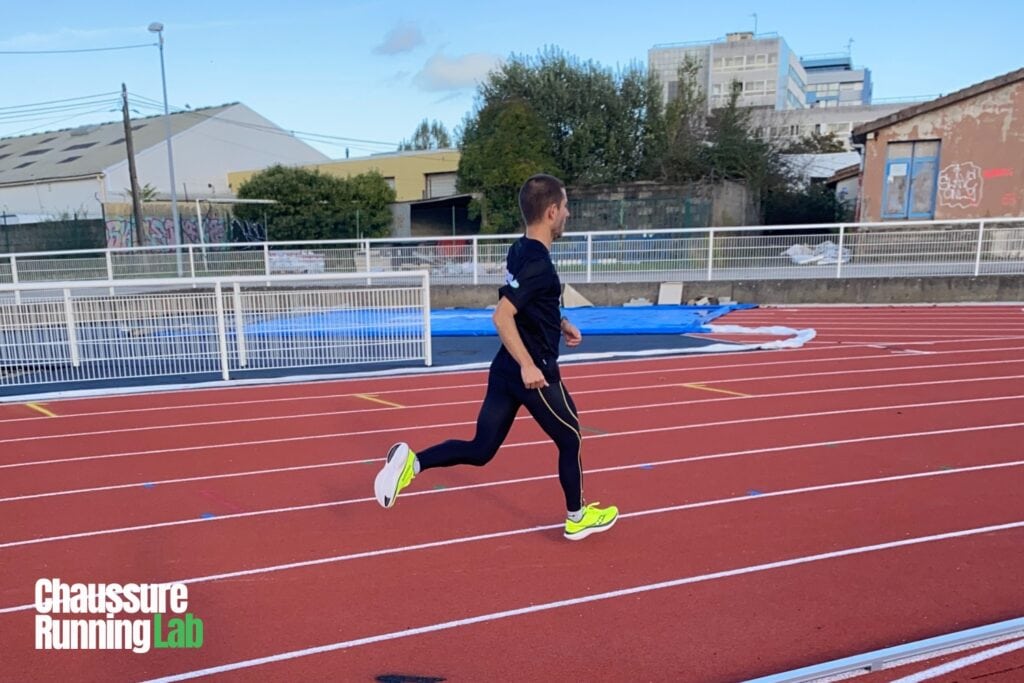 Saucony Kinvara 15 aux pieds