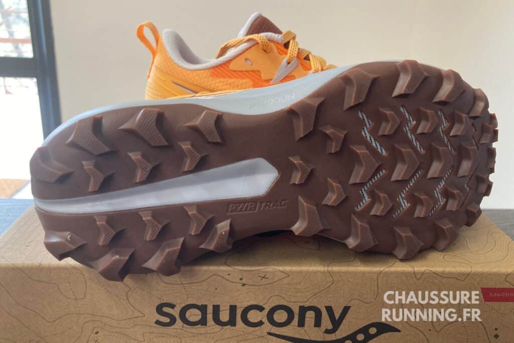 Saucony Peregrine 14 semelle extérieure caoutchouc
