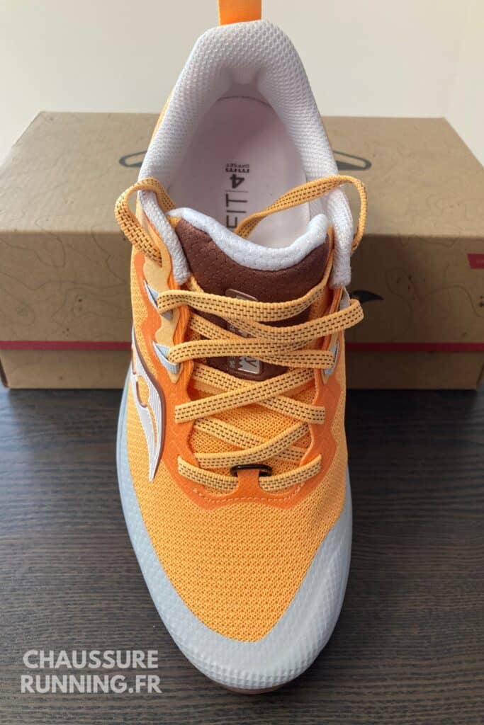 Saucony Peregrine 14 tige mesh technique