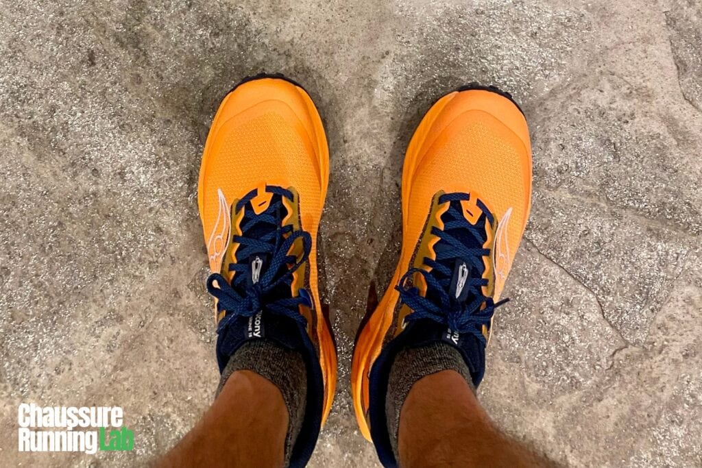 Saucony Peregrine 15 toe box