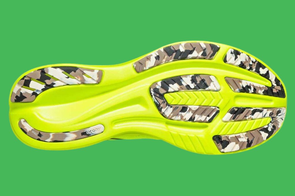 Saucony Ride 16 semelle extérieure caoutchouc