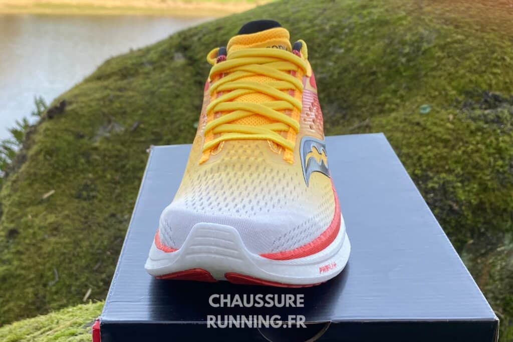 Saucony Ride dix-sept renfort de pointe