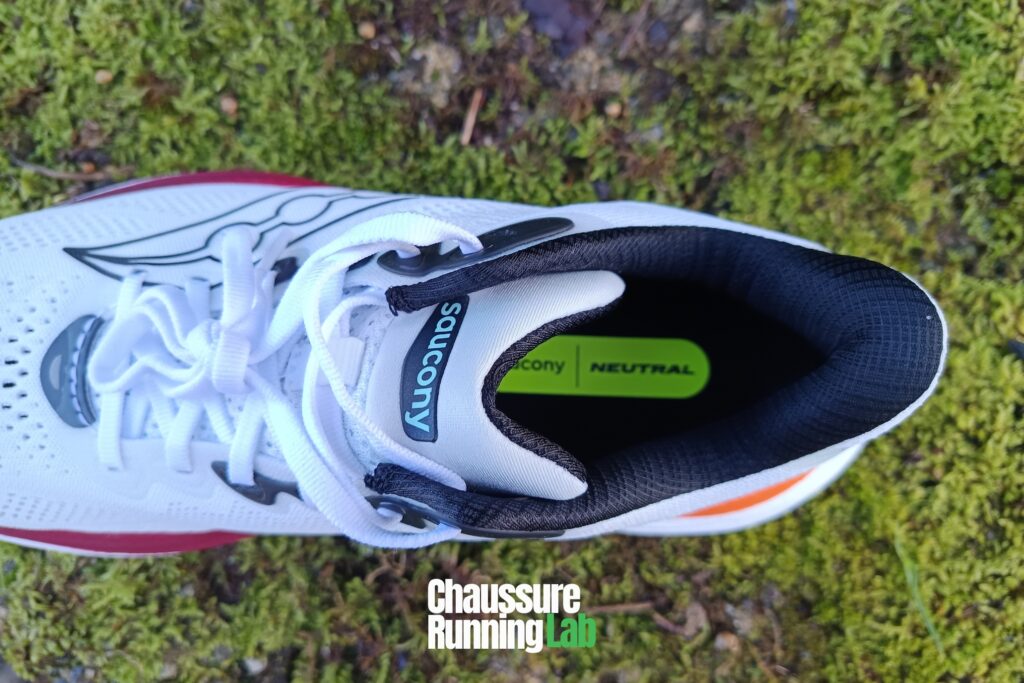 Languette de la chaussure Saucony Ride 19