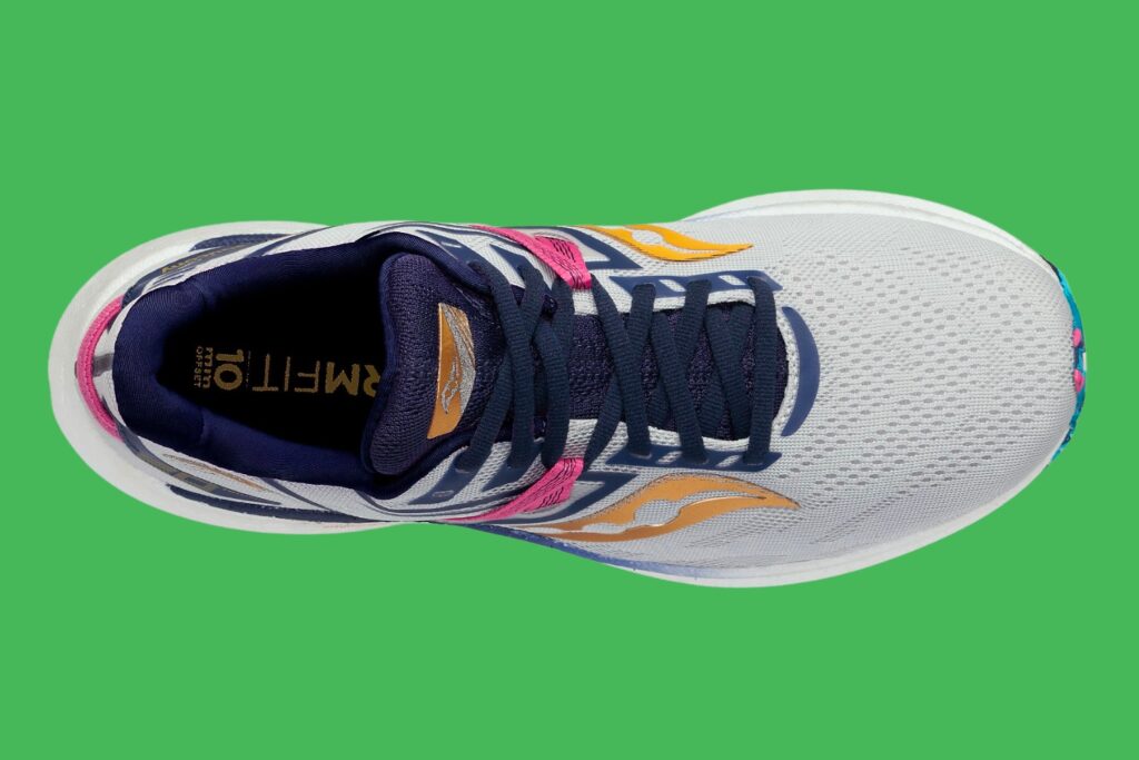 Saucony Triumph 20 tige mesh technique