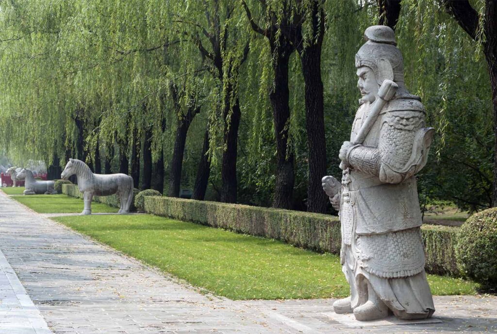 Les tombeaux des Qing