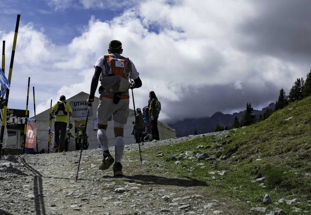 Ultra Traileur sur la CCC qui met en pratique son entraînement