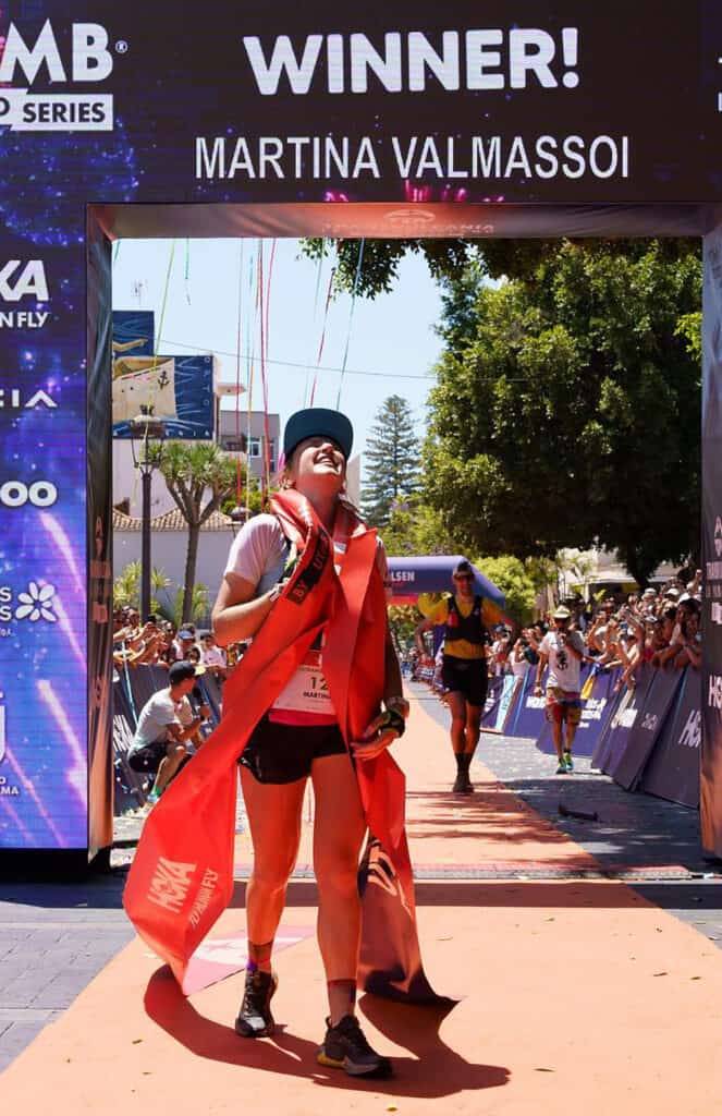 Martina Valmassoi vainqueur de la transvulcania en 2023
