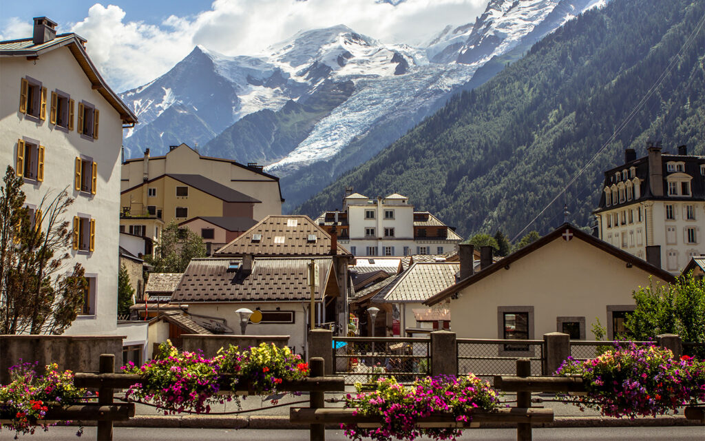 ville Chamonix mont blanc france